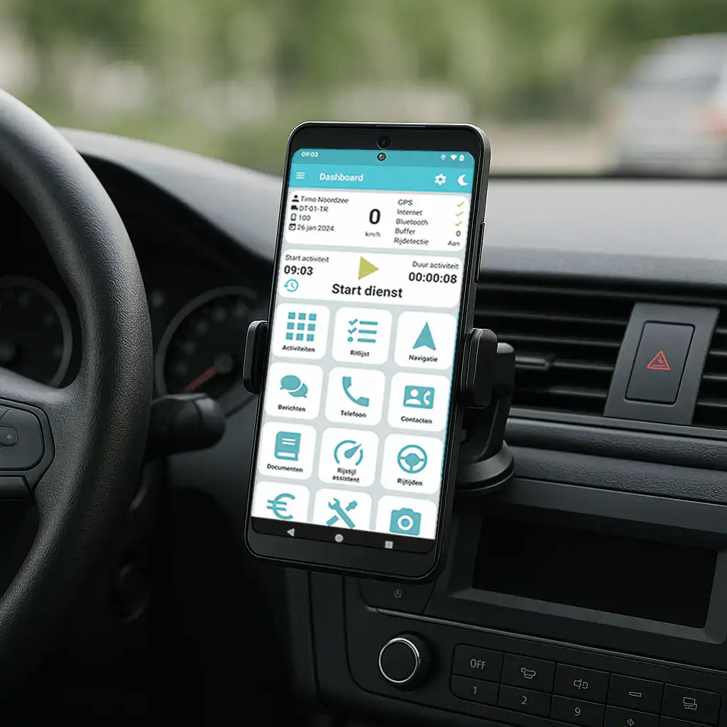 Driving app abbildung