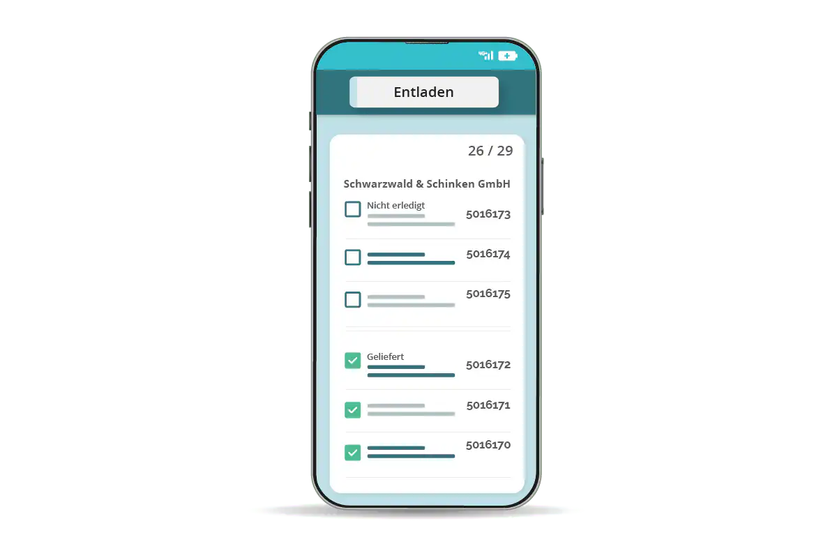 Drivers App entladen checkliste